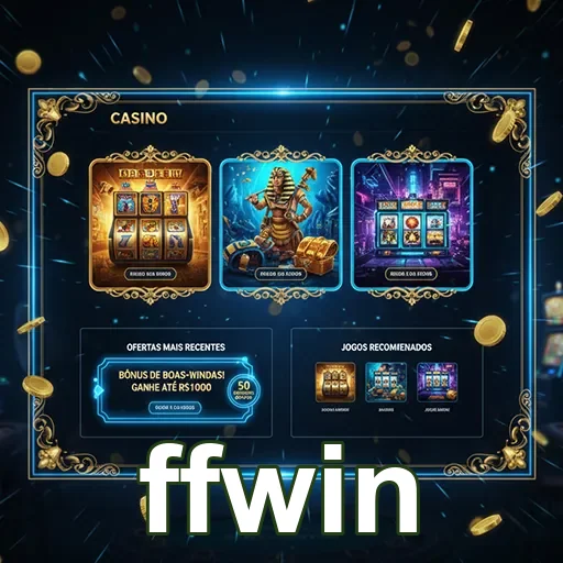 Usuário jogando no app ffwin em um smartphone