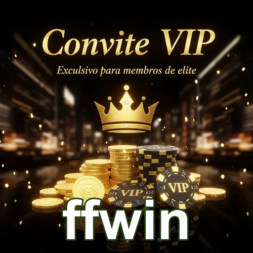 Convite VIP da ffwin destacando os serviços exclusivos oferecidos.