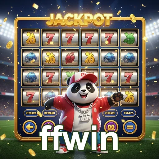 Máquina caça-níqueis Jackpot Panda no site ffwin, com gráficos coloridos e tema divertido.